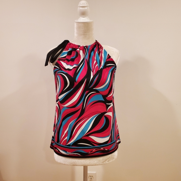 Michael Kors Sleeveless Halter Top Women's Size S - Picture 1 of 5